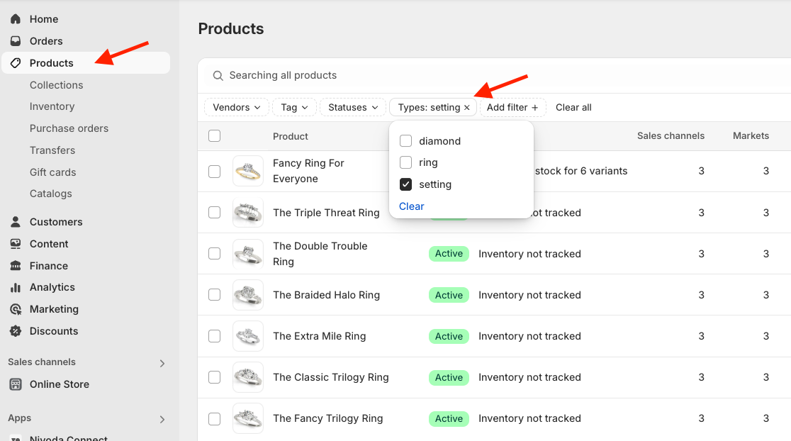 Bulk Edit Products